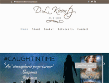 Tablet Screenshot of dlkoontz.com